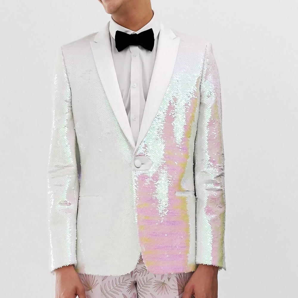 ASOS Sequin Blazer NWT
